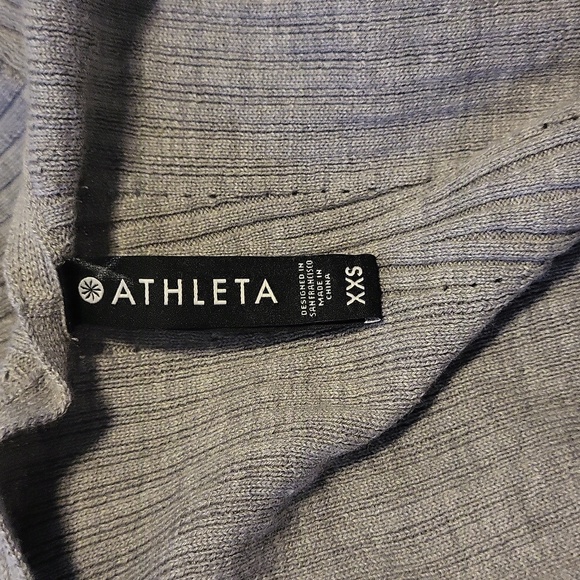 Athleta Solstice Wrap Gray XXS EUC - Picture 6 of 10